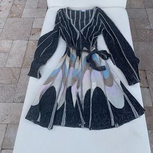 Missoni Belted Swing Cardigan, size 4